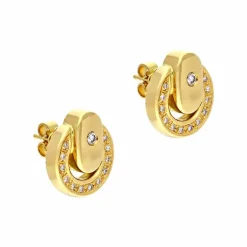 Brillant-Ohrstecker Gelbgold