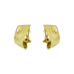 Brillant-Ohrstecker Gelbgold