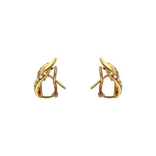 Brillant-Ohrstecker Gelbgold
