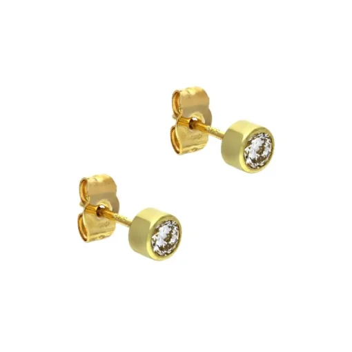 Brillant-Ohrstecker Gelbgold 0,60 ct