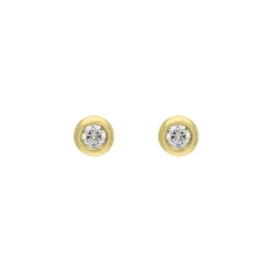 Brillant-Ohrstecker 'Palido' Gelbgold