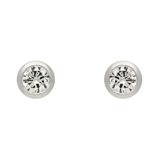 Brillant-Ohrstecker Weißgold 0,50 ct