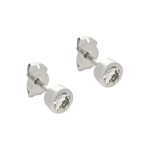 Brillant-Ohrstecker Weißgold 0,50 ct