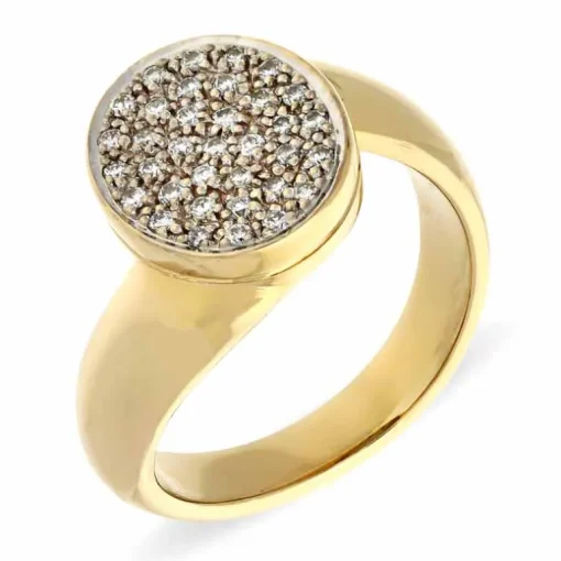 Brillant-Ring Bicolor