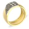 Brillant-Ring Bicolor