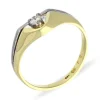 Brillant-Ring Bicolor