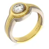 Brillant-Ring Bicolor