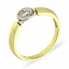 Brillant-Ring Bicolor