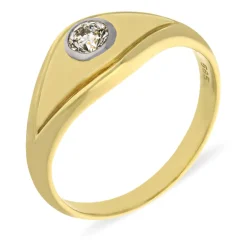 Brillant-Ring Bicolor