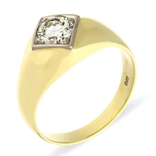 Brillant-Ring Bicolor