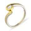 Brillant-Ring Bicolor