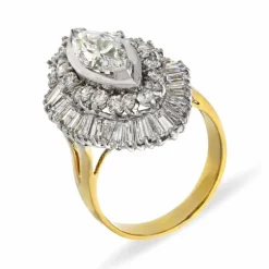 Brillant-Ring Bicolor