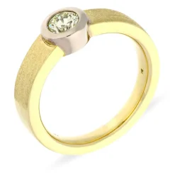 Brillant-Ring Bicolor