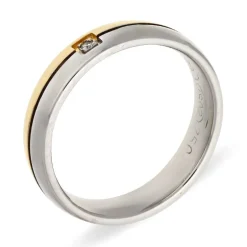 Brillant-Ring Bicolor