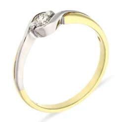Brillant-Ring Bicolor