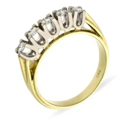 Brillant-Ring Bicolor