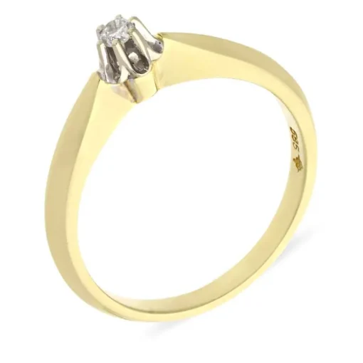 Brillant-Ring Bicolor