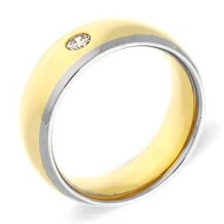 Brillant-Ring Bicolor