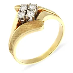 Brillant-Ring Bicolor