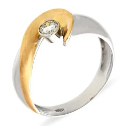 Brillant-Ring Bicolor