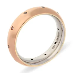 Brillant-Ring Bicolor