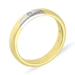 Brillant-Ring Bicolor
