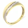 Brillant-Ring Bicolor