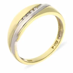 Brillant-Ring Bicolor