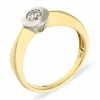 Brillant-Ring Bicolor