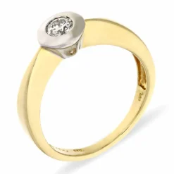 Brillant-Ring Bicolor