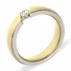 Brillant-Ring Bicolor