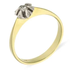 Brillant-Ring Bicolor
