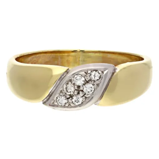 Brillant-Ring Bicolor