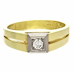 Brillant-Ring Bicolor