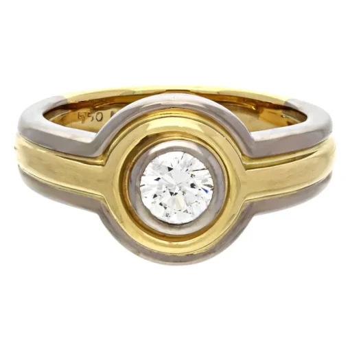 Brillant-Ring Bicolor