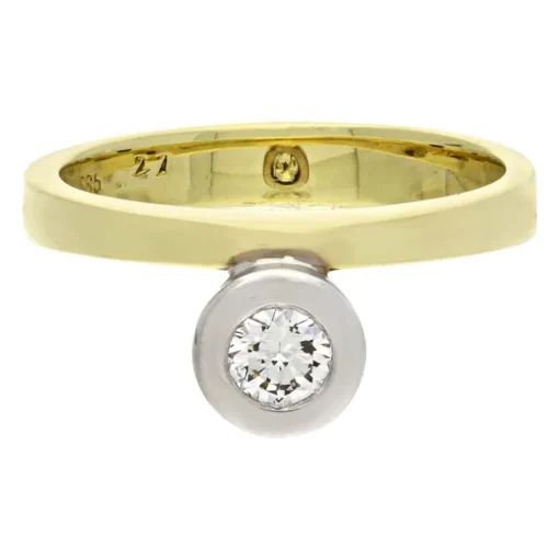 Brillant-Ring Bicolor