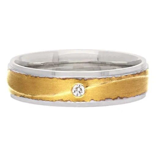 Brillant-Ring Bicolor