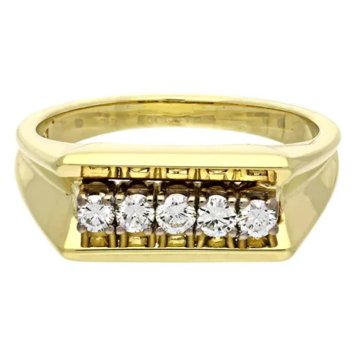 Brillant-Ring Bicolor