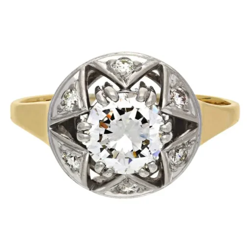 Brillant-Ring Bicolor