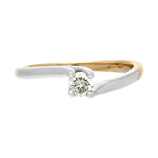 Brillant-Ring Bicolor