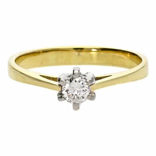 Brillant-Ring Bicolor