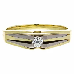 Brillant-Ring Bicolor