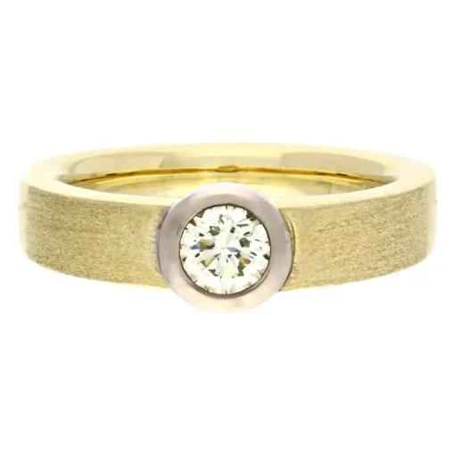 Brillant-Ring Bicolor