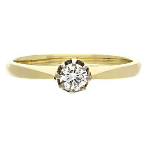Brillant-Ring Bicolor