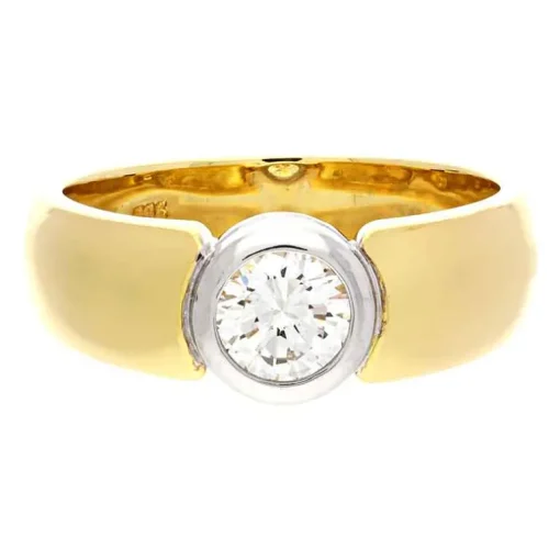 Brillant-Ring Bicolor