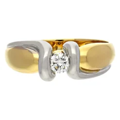 Brillant-Ring Bicolor