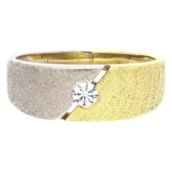 Brillant-Ring Bicolor