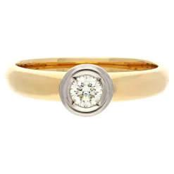 Brillant-Ring Bicolor