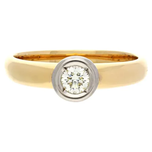 Brillant-Ring Bicolor