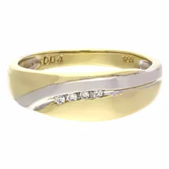 Brillant-Ring Bicolor